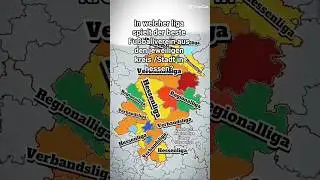 Bester fu&szlig;ballverein aus den jeweiligen kreis/stadt in hessen #fu&szlig;ball #mapping #hessen