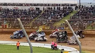 Jock Goodyer Runs the Wall to Win Heat from 6th
