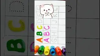 ABCD, ABC for Kids, A for Apple 🍎#abcd #kidssong #shorts