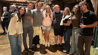Seeing Leslie Odom Jr in Hamilton!!! Broadway flea market vlog in NYC!!
