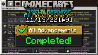 We Completed EVERY Minecraft Advancement!! | ALL ADVANCEMENTS 1.19 w/ Chazm [#9] 11/13/22