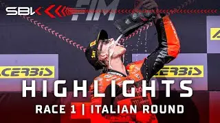 ПОЛНЫЙ ОБЗОР: Гонка 1 в Кремоне ☀️ | 2025 #ItalianWorldSBK 🇮🇹