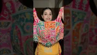Get Ready w/ Me for my 1st Garba Night 🕺🥰 #navratri #garba #navratrispecial #affordablefashion