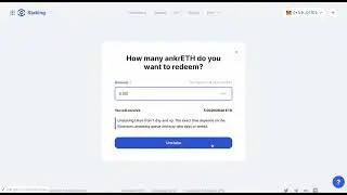 Tutorial: How to Unstake your ETH with Ankr Staking