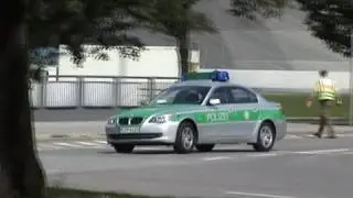 2x Zivilwagen + RTW Aicher + RTW Malteser + Fustw Polizei