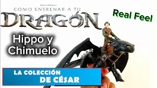 Hipo y Chimuelo / Furia nocturna / Cómo entrenar a tu dragon 2025 / Unboxing y review / Spin Master