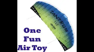 2.5 M Tantrum Kite.  A good paragliding training device?