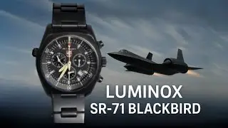 Luminox Blackbird SR-71 Chronograph &ndash; Stealth Black Swiss Watch