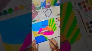 #beautifulcard #diy cutest painting #lipsart #artbypriyakidsfreedom