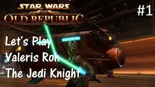 Let's Play SWTOR: Jedi Knight Part 1 [Beginning Anew]