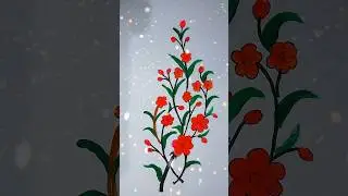 flower drawing step by step easily 🌼 beautiful flower drawing 🌼
