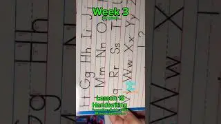 3rd Week of Homeschool &bull; Abeka 1st Grade &bull; Lesson 15 Prep ✨ #learningwithvega