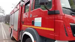 Wypadek na placu Rodła w Szczecinie