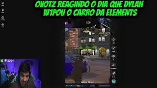 OVOTZ REAGINDO O DIA QUE CONNOR W1POU O CARRO DA ELEMENTS
