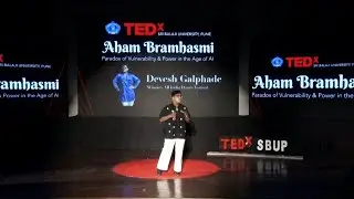 Aham Bramhasmi - Dancing Against the Noise | Devesh Galphade | TEDxSri Balaji University Pune
