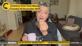 Новости Canary Chai Time, вторник, 16 декабря 2025 года: Кэрол Мэлоун опозорила себя (снова) за с...