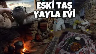 TAŞ EV SEZONU AÇILDI (İLK AKŞAM YEMEĞİ KURU PATLICAN AŞI)