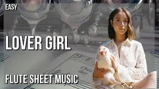 Flute Sheet Music: How to play Lover Girl by Laufey