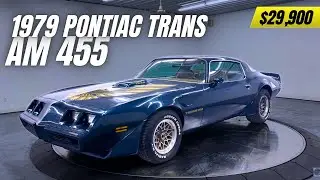 🚗 1979 Pontiac Trans Am 455 Automatic &ndash; Classic Muscle Car for Sale! $29,900 | Kinion Auto
