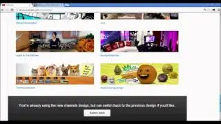 How to Switch Back To The Old Youtube Layout 2012﻿ - 2013