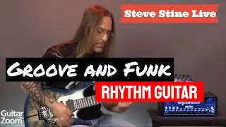 Rhythm Guitar Tips: Groove and Funk Rhythm and Strumming Tips | Steve Stine LIVE
