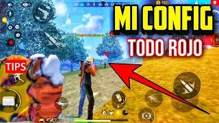 Mi CONFIGURACI&Oacute;N para REVENTAR | Todo Rojo (HUD + Sensibilidad) 