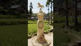 Handmade dresses are trending 😍 #ジブリ #bamboo #fashion #bamboo1 #beautiful