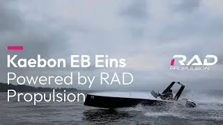 Kaebon EB Eins Electric Boat Powered by the RAD 40
