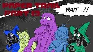 Paper Trail Part 13 【 Deltarune - Undertale Comic Dub 】