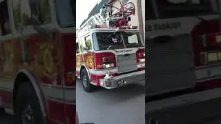 LHFD Ladder 17 at Split Rock Check In