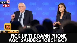 &laquo;ВОЗЬМИ ЭТОТ ЧЁРТ ВОЗЬМИ ТЕЛЕФОН!&raquo; AOC и Берни Сандерс разжигают противостояние республиканцев по...