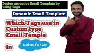 Which Tags use to design attractive Email Template | Custom type Email Template In #salesforceadmin