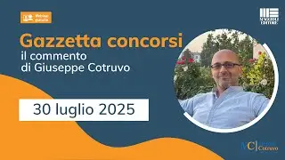 Gazzetta Concorsi 30/7/25: Concorso 2970 posti Ministero Giustizia, tutte le info su bando e studio