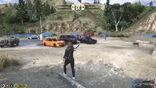 Nancy Drew talking to Bundy, an honest policeman, about definitely not VFT. | GTA V Nopixel RP