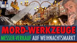 🆘 JAGDMESSER-VERKAUF auf dem WEIHNACHTSMARKT in K&Ouml;LN ☠️ 3 Handgriffe bis zum MORDWERKZEUG