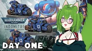PAINTING MY FIRST WARHAMMER 40K MINIS | ULTRAMARINES