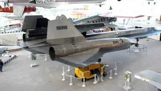 Blackbird SR 71 M 21 & D 12b drone Museum of Flight, Seattle 13