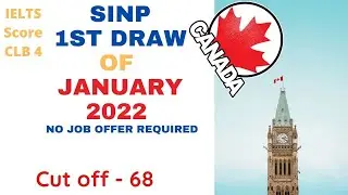 Saskatchewan PNP Latest DRAW on January 12th, 2021 | NOC Invitations in SINP EE & OID | Dream Mojo