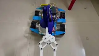 Robotic Arm Control robot using IOT #automobile #arduino #irsensorproject #electronic #solartracker