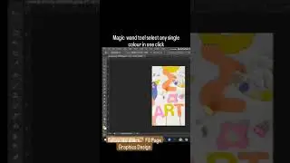 How to use magic wand tool | Magic wand tool #Shorts
