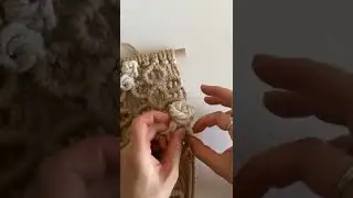 How to Attach Rose Knots onto Any Macrame Projects