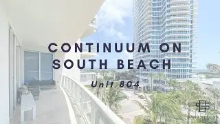 Just Listed: Continuum on South Beach, unit 804 | The Best Priced 2 bedroom at Continuum