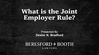What is the Joint Employer Rule?
