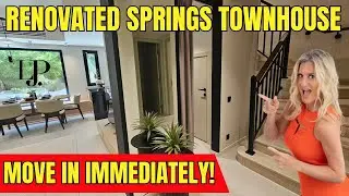 Move in immediately! Renovated : The Springs Townhouse