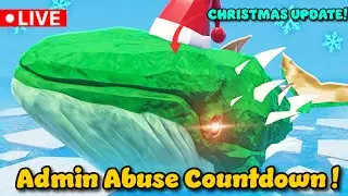 LIVE🔴 Admin Abuse + Christmas Update (Fish it)#roblox #fishit