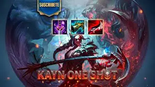 &iexcl;KAYN ONE SHOT! 💀 La BUILD m&aacute;s ROTA para borrar enemigos en Wild Rift