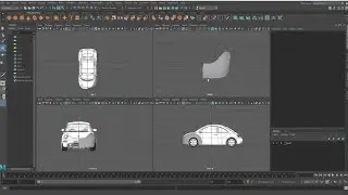 Autodesk Maya Free Image plane: настройка опорных изображений для моделирования