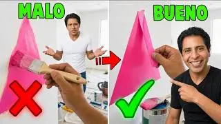 🎨📐 As&iacute; pint&eacute; figuras geom&eacute;tricas SIN rodillo (solo brocha)
