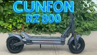 Cunfon RZ 800 – Powerful Electric Scooter for City and Offroad | Unboxing and Review
