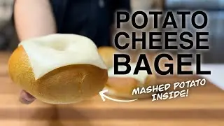 Potato Cheese Bagel | Potato Dough And Potato Filling!